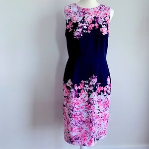 $24 NEWYORK & COMPANY Pink Flower Dress